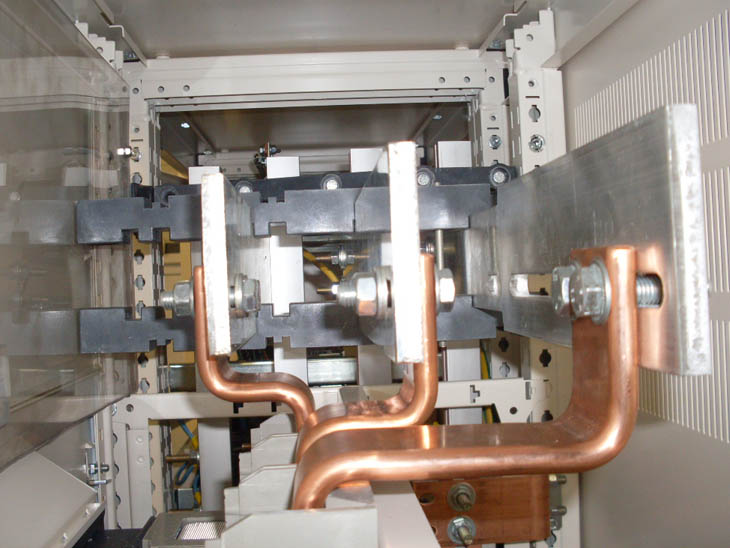 Raccordement jeu de barre